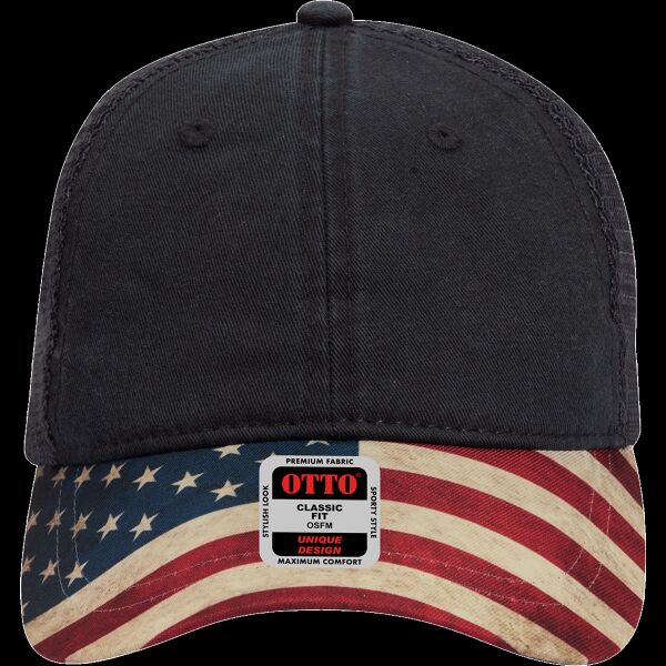 OTTO CAP® 6 Panel Low Profile Mesh Back Trucker Dad Hat Thumbnail