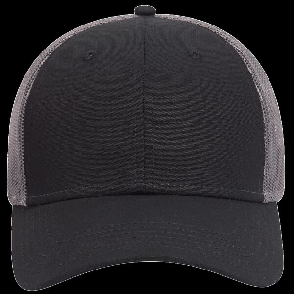 OTTO CAP® 6 Panel Low Profile Mesh Back Trucker Hat Thumbnail