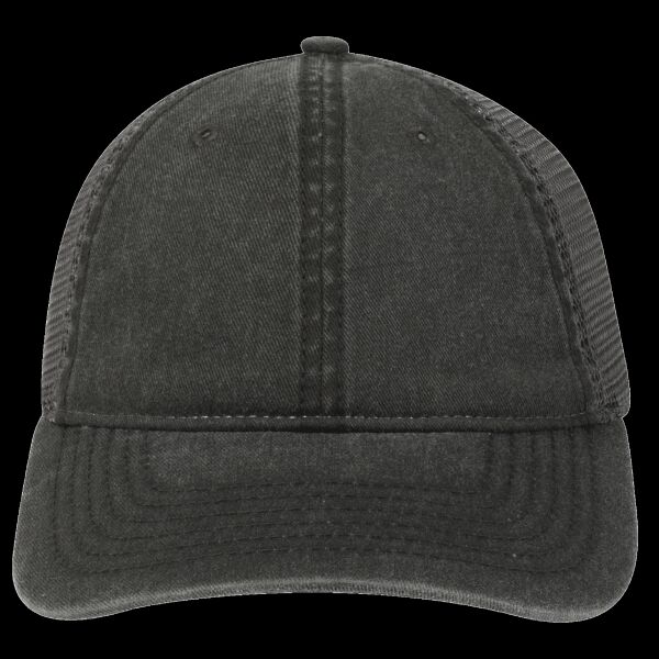 OTTO CAP® OTTO COMFY FIT® 6 Panel Low Profile Mesh Back Trucker Hat Thumbnail