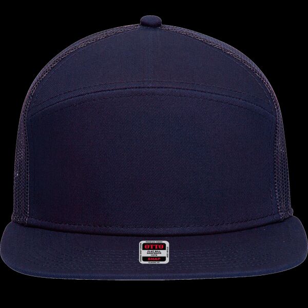 OTTO CAP® "OTTO SNAP" 7 Panel Pro Style Mesh Back Trucker Snapback Hat Thumbnail