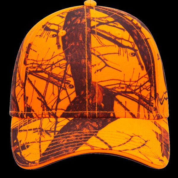 OTTO CAP® Mossy Oak Camouflage Sandwich Visor 6 Panel Low Profile Baseball Cap Thumbnail