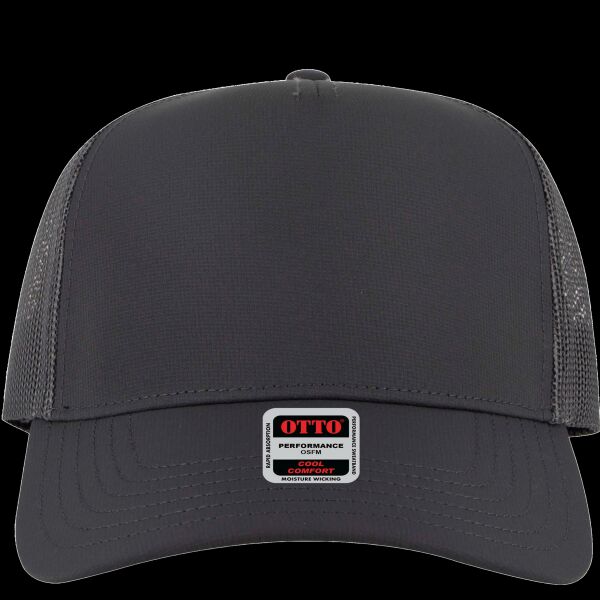 OTTO CAP® 5 Panel Mid Profile Mesh Back Trucker Hat Thumbnail