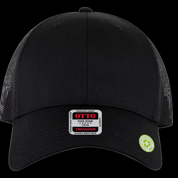 OTTO CAP® 6 Panel Low Profile Mesh Back Trucker Hat Thumbnail