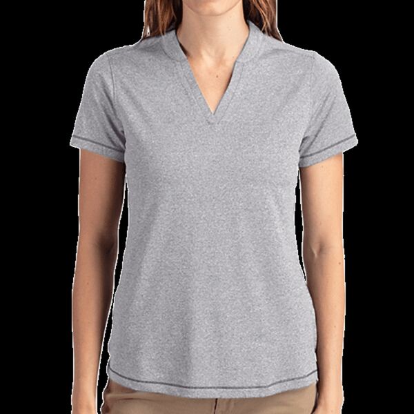 Cutter & Buck Forge Heathered Stretch Womens Blade Top Thumbnail