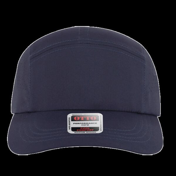 OTTO CAP® 5 Panel Running Hat w/ Elastic Soft Visor Thumbnail