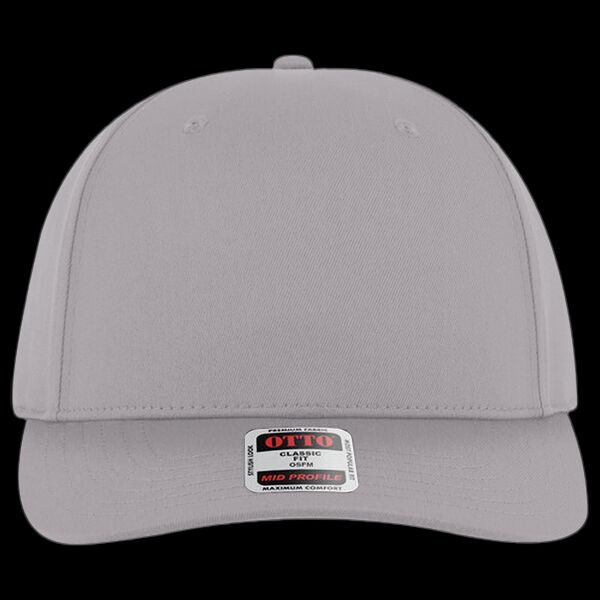 OTTO CAP® Seamless 6 Panel Mid Profile Baseball Cap Thumbnail