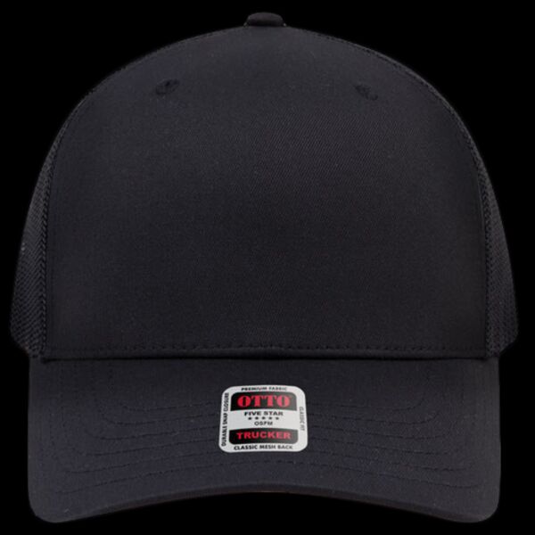 OTTO CAP® Seamless 6 Panel Mid Profile Mesh Back Trucker Hat Thumbnail