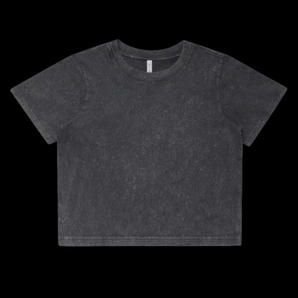WOS STONE WASH HEAVY CROP Thumbnail