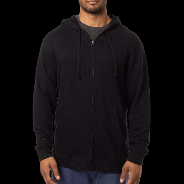 Unisex Hemp Hero Full-Zip Hooded Sweatshirt Thumbnail