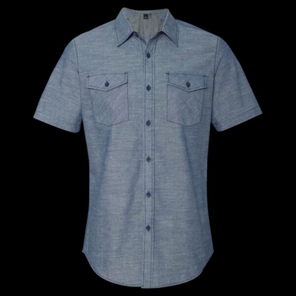 Men's Chambray Short Sleeve Shirt Thumbnail