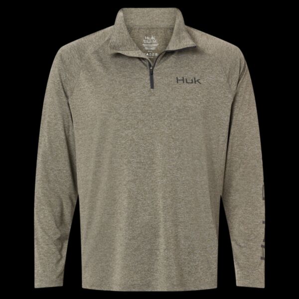Men's Airweight Heather Quarter-Zip Pullover Thumbnail