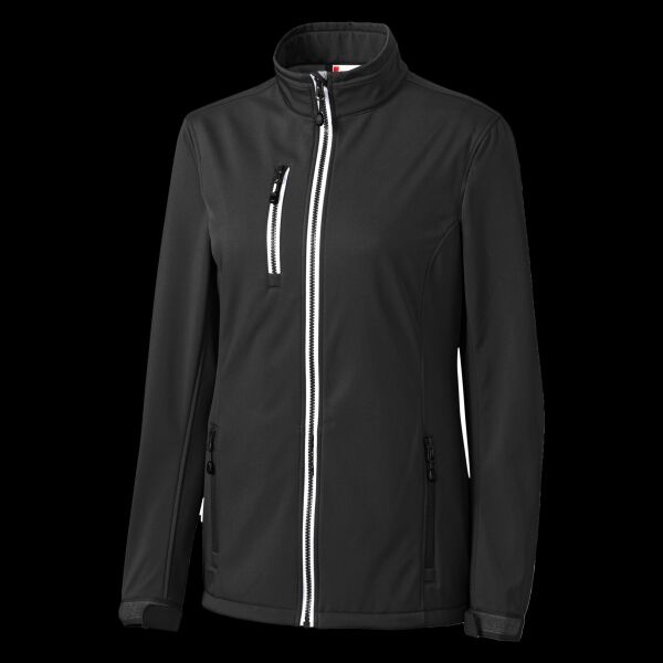 Clique Telemark Eco Stretch Softshell Full Zip Womens Jacket Thumbnail