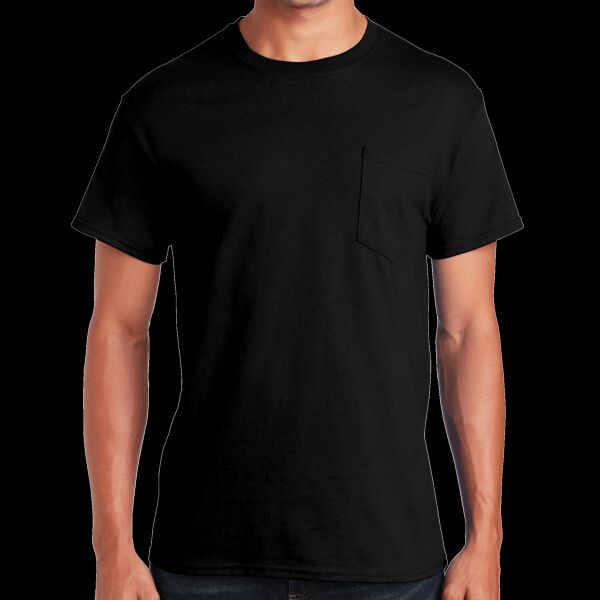 Ultra Cotton ® 100% US Cotton T Shirt with Pocket Thumbnail