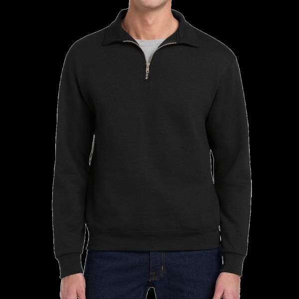 Super Sweats ® NuBlend ® 1/4 Zip Sweatshirt with Cadet Collar Thumbnail