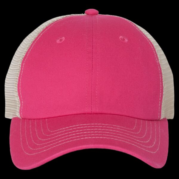 Contrast-Stitch Mesh-Back Cap Thumbnail