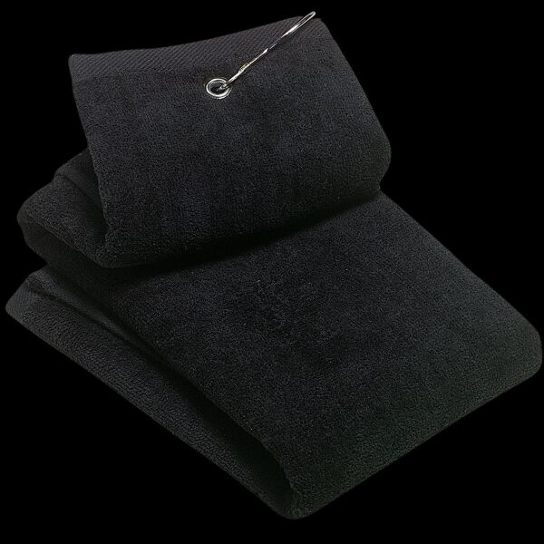 Grommeted Tri Fold Golf Towel Thumbnail
