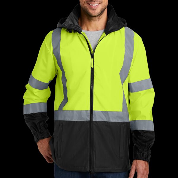 Ansi 107 Class 3 Safety Windbreaker Thumbnail