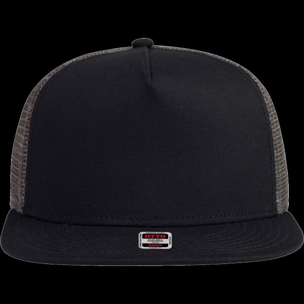 OTTO CAP® "OTTO SNAP" 5 Panel Pro Style Mesh Back Trucker Snapback Hat Thumbnail