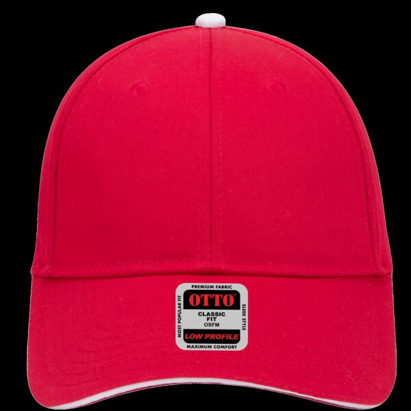 OTTO CAP® 6 Panel Low Profile Baseball Cap Thumbnail