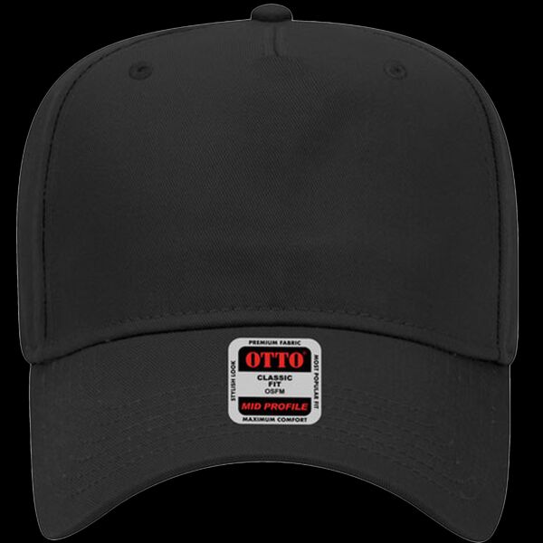 OTTO CAP® 5 Panel Mid Profile Baseball Cap Thumbnail