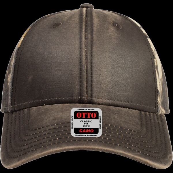 OTTO CAP® Camouflage 6 Panel Low Profile Baseball Cap Thumbnail