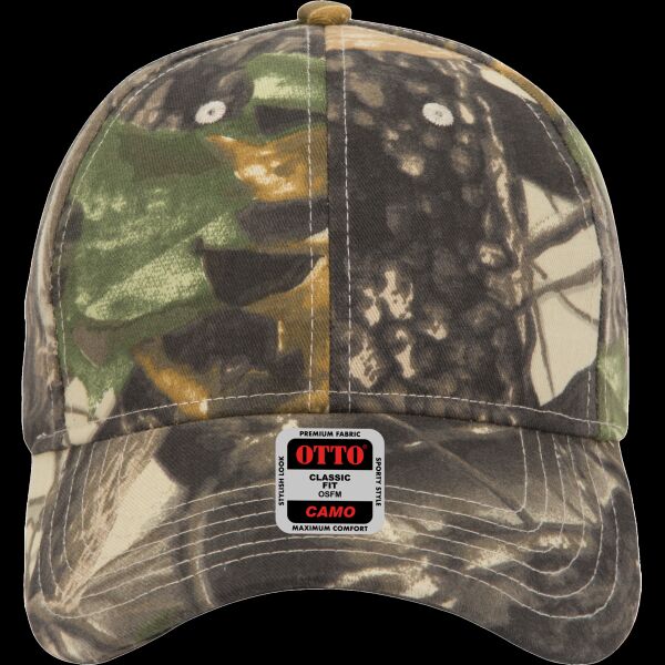 OTTO CAP® Camouflage 6 Panel Low Profile Baseball Cap Thumbnail