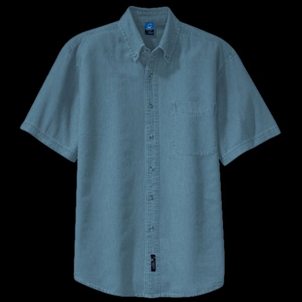 Short Sleeve Value Denim Shirt Thumbnail