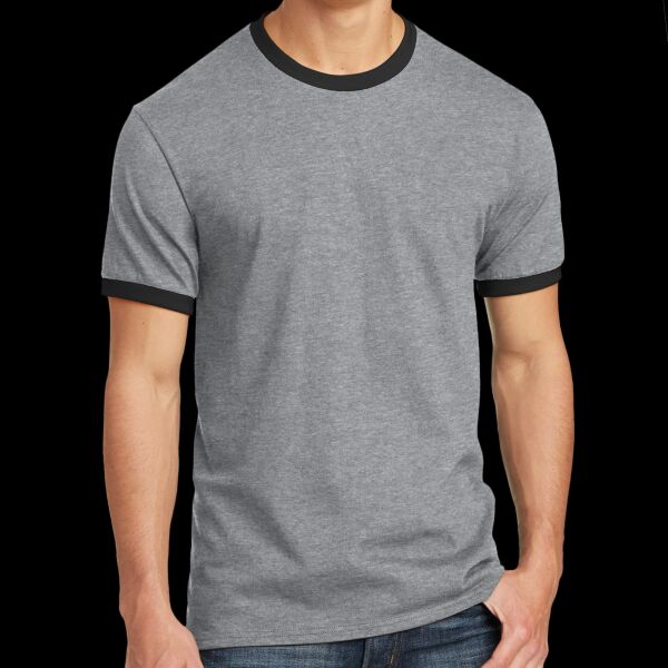 Unisex 5.4oz Cotton Ringer T-Shirt Thumbnail