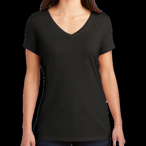 Ladies Tri-Blend V-Neck T-Shirt Thumbnail