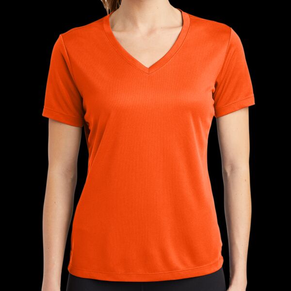 Ladies Racermesh V-Neck T-Shirt Thumbnail