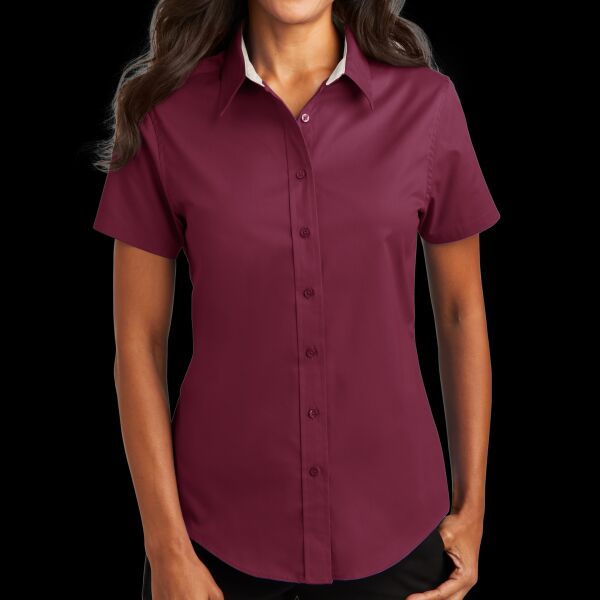 Ladies Short Sleeve Easy Care Shirt Thumbnail