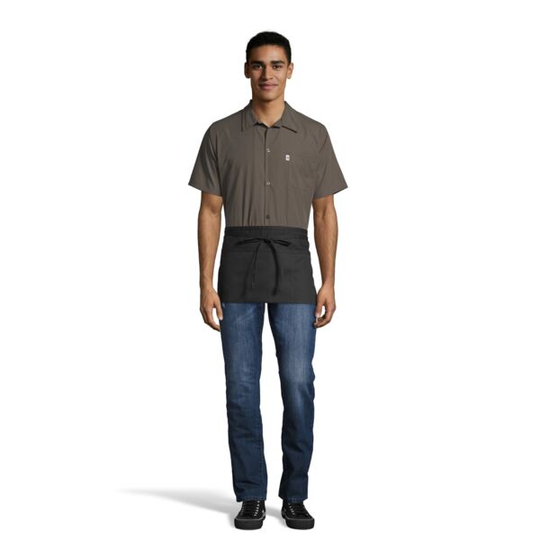THREE-SECTION POCKET WAIST APRON Thumbnail