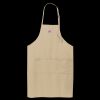 Easy Care Extra Long Bib Apron with Stain Release Thumbnail