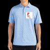 Cutter & Buck Virtue Eco Pique Tile Print Recycled Mens Polo Thumbnail