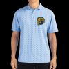 Cutter & Buck Virtue Eco Pique Tile Print Recycled Mens Polo Thumbnail