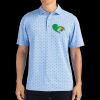 Cutter & Buck Virtue Eco Pique Tile Print Recycled Mens Polo Thumbnail