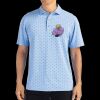 Cutter & Buck Virtue Eco Pique Tile Print Recycled Mens Polo Thumbnail