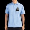 Cutter & Buck Virtue Eco Pique Tile Print Recycled Mens Polo Thumbnail