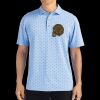 Cutter & Buck Virtue Eco Pique Tile Print Recycled Mens Polo Thumbnail