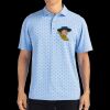 Cutter & Buck Virtue Eco Pique Tile Print Recycled Mens Polo Thumbnail