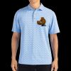 Cutter & Buck Virtue Eco Pique Tile Print Recycled Mens Polo Thumbnail