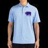 Cutter & Buck Virtue Eco Pique Tile Print Recycled Mens Polo Thumbnail