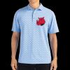 Cutter & Buck Virtue Eco Pique Tile Print Recycled Mens Polo Thumbnail