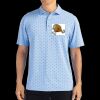 Cutter & Buck Virtue Eco Pique Tile Print Recycled Mens Polo Thumbnail