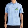 Cutter & Buck Virtue Eco Pique Tile Print Recycled Mens Polo Thumbnail