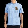 Cutter & Buck Virtue Eco Pique Tile Print Recycled Mens Polo Thumbnail