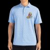 Cutter & Buck Virtue Eco Pique Tile Print Recycled Mens Polo Thumbnail