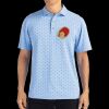 Cutter & Buck Virtue Eco Pique Tile Print Recycled Mens Polo Thumbnail