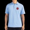 Cutter & Buck Virtue Eco Pique Tile Print Recycled Mens Polo Thumbnail