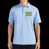 Cutter & Buck Virtue Eco Pique Tile Print Recycled Mens Polo Thumbnail